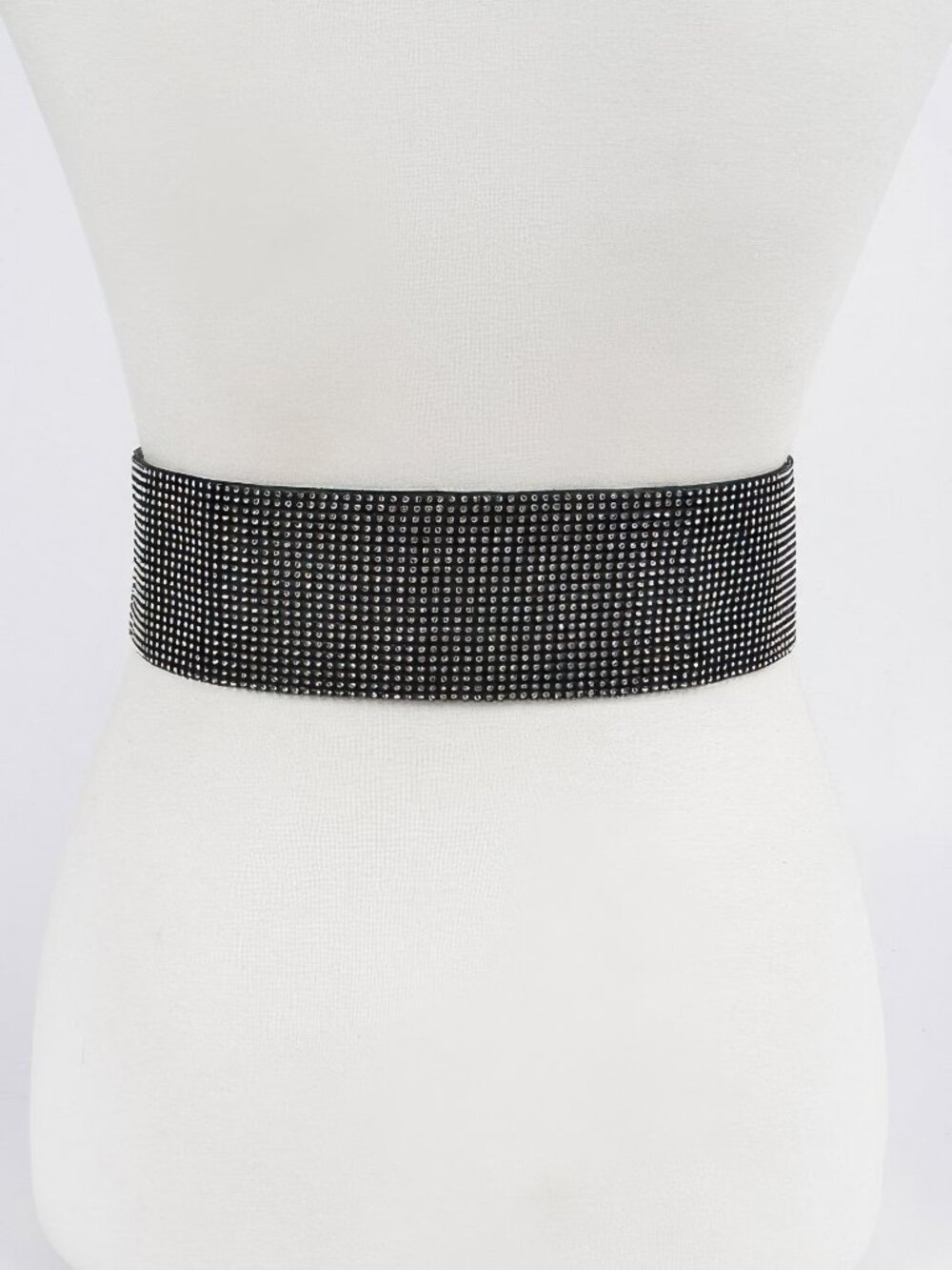 Wide Rhinestone Belt - Picture 3 of 4